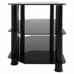 Cable Management and TV Stand for TVs up to 42" - AVF Black -Cheap TV Stands Store unnamed file 433