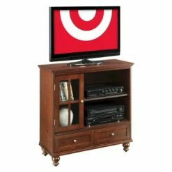 Tahoe Highboy TV Stand for TVs up to 42" Espresso - Breighton Home