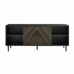 Angelo Modern 2 Door Bookmatch TV Stand for TVs up to 65" - Saracina Home Ash Brown/white -Cheap TV Stands Store unnamed file 4371