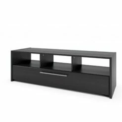 Naples Bench with Pull Down Storage TV Stand for TVs up to 68" Black - CorLiving -Cheap TV Stands Store unnamed file 4402