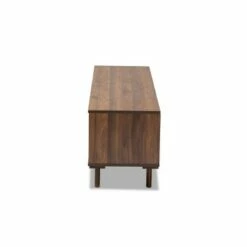 Meike Two-Tone Wood TV Stand for TVs up to 70" Walnut/White - Baxton Studio -Cheap TV Stands Store unnamed file 4555