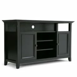 54" Halifax TV Stand - WyndenHall Black -Cheap TV Stands Store unnamed file 4592