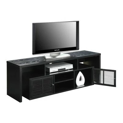Breighton Home Lexington TV Stand 59" - Convenience Concepts Brown 5 Breighton Home Lexington TV Stand 59" - Convenience Concepts Brown - Image 3