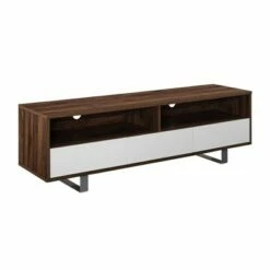 Modern 3 Drawer Low Console TV Stand for TVs up to 65" Dark Walnut - Saracina Home 14 Modern 3 Drawer Low Console TV Stand for TVs up to 65" Dark Walnut - Saracina Home -Cheap TV Stands Store unnamed file 4700