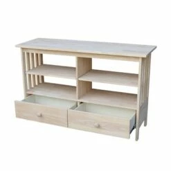 Concepts TV Stand for TVs up to 52" Unfinished - International Concepts -Cheap TV Stands Store unnamed file 4720