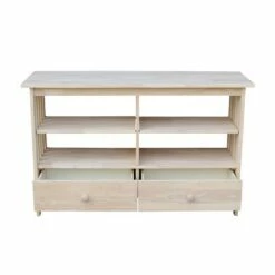 Concepts TV Stand for TVs up to 52" Unfinished - International Concepts -Cheap TV Stands Store unnamed file 4721