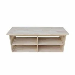 Concepts TV Stand for TVs up to 52" Unfinished - International Concepts -Cheap TV Stands Store unnamed file 4724