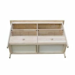 Concepts TV Stand for TVs up to 52" Unfinished - International Concepts -Cheap TV Stands Store unnamed file 4725