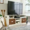 Vista Key TV Stand for TVs up to 60" Pearl Oak - Sauder -Cheap TV Stands Store unnamed file 4726