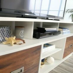 Vista Key TV Stand for TVs up to 60" Pearl Oak - Sauder -Cheap TV Stands Store unnamed file 4729