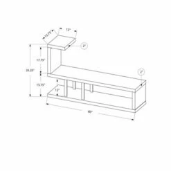 Hollow Core TV Stand for TVs up to 47" Cappuccino - EveryRoom -Cheap TV Stands Store unnamed file 4737