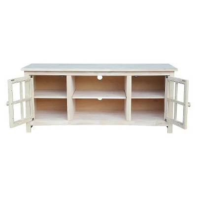 Franklin TV Stand for TVs up to 60" - International Concepts 3 Franklin TV Stand for TVs up to 60" - International Concepts