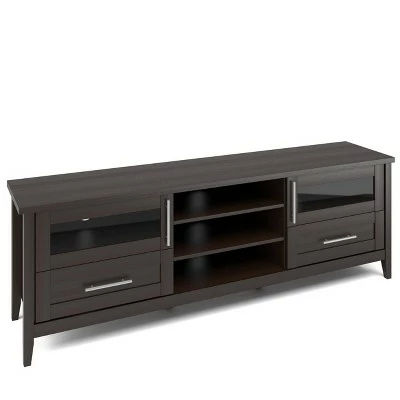 Jackson Extra Wide TV Stand for TVs up to 80" Espresso - CorLiving 4 Jackson Extra Wide TV Stand for TVs up to 80" Espresso - CorLiving - Image 2