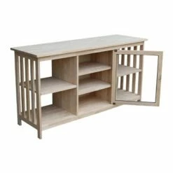 Mission TV Stand for TVs up to 62" - International Concepts -Cheap TV Stands Store unnamed file 4786