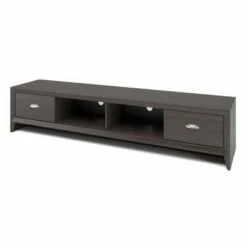 Lakewood Extra Wide Modern Wenge TV Stand for TVs up to 80" - CorLiving -Cheap TV Stands Store unnamed file 4798