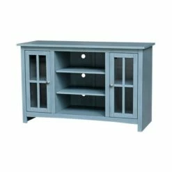 52" Entertainment TV Stand with 2 Doors - International Concepts Ocean Blue/antiqued Rubbed 24 52" Entertainment TV Stand with 2 Doors - International Concepts Ocean Blue/antiqued Rubbed -Cheap TV Stands Store unnamed file 4900
