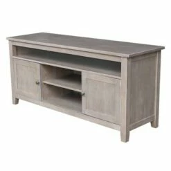 62" Entertainment TV Stand with 2 Doors - International Concepts Washed Gray/taupe -Cheap TV Stands Store unnamed file 4915