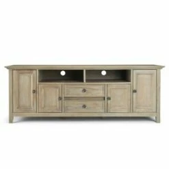 Halifax Wide TV Stand for TVs up to 80" - WyndenHall Hickory Brown -Cheap TV Stands Store unnamed file 4934