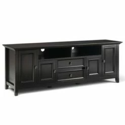 Halifax Wide TV Stand for TVs up to 80" - WyndenHall Hickory Brown -Cheap TV Stands Store unnamed file 4937