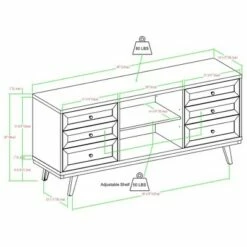 Katherine Modern Industrial Faux Drawer 2 Door TV Stand for TVs up to 65" - Saracina Home Slate Gray 13 Katherine Modern Industrial Faux Drawer 2 Door TV Stand for TVs up to 65" - Saracina Home Slate Gray -Cheap TV Stands Store unnamed file 4956