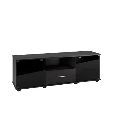 Fernbrook 1 Drawer TV Stand for TVs up to 70" Black - CorLiving 4 Fernbrook 1 Drawer TV Stand for TVs up to 70" Black - CorLiving - Image 2