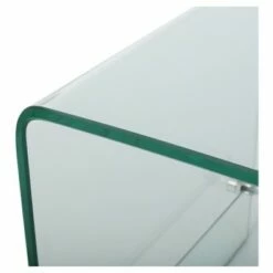 Ramona Console with Shelf TV Stand for TVs up to 44" Clear - Christopher Knight Home -Cheap TV Stands Store unnamed file 5077