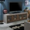 Briggin Industrial TV Stand for TVs up to 70" Distressed Walnut - HOMES: Inside + Out 2 Briggin Industrial TV Stand for TVs up to 70" Distressed Walnut - HOMES: Inside + Out -Cheap TV Stands Store unnamed file 5078