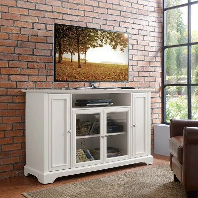 Campbell TV Stand for TVs up to 60" White - Crosley 8 Campbell TV Stand for TVs up to 60" White - Crosley - Image 6