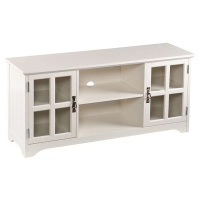 Remey TV Stand for TVs up to 50" White - Aiden Lane 6 Remey TV Stand for TVs up to 50" White - Aiden Lane - Image 4