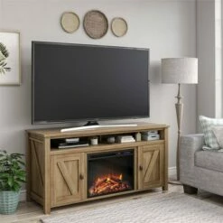 Room & Joy 23" Glass Front Electric Fireplace Insert Black - Room & Joy -Cheap TV Stands Store unnamed file 516