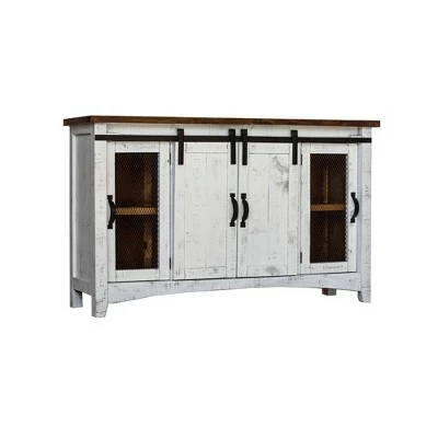 Tucker TV Stand for TVs up to 55" - Picket House Furnishings White 15 Tucker TV Stand for TVs up to 55" - Picket House Furnishings White - Image 13