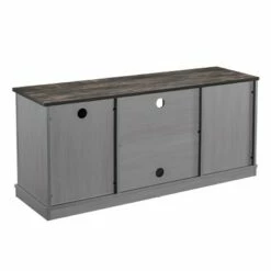 54" Farmhouse Two-Tone TV Stand for TVs up to 65" Gray - Home Essentials 17 54" Farmhouse Two-Tone TV Stand for TVs up to 65" Gray - Home Essentials -Cheap TV Stands Store unnamed file 5233