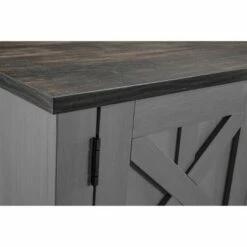 54" Farmhouse Two-Tone TV Stand for TVs up to 65" Gray - Home Essentials 23 54" Farmhouse Two-Tone TV Stand for TVs up to 65" Gray - Home Essentials -Cheap TV Stands Store unnamed file 5239