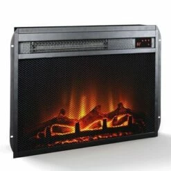 Room & Joy 23"x14" Electric Fireplace Insert with Mesh Front Black - Room & Joy -Cheap TV Stands Store unnamed file 524