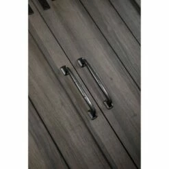 54" Sliding Doors TV Stand for TVs up to 60" Weathered Gray Oak - Home Essentials -Cheap TV Stands Store unnamed file 5295