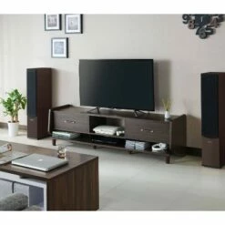 Evan TV Stand for TVs up to 70" Dark Brown - miBasics 16 Evan TV Stand for TVs up to 70" Dark Brown - miBasics -Cheap TV Stands Store unnamed file 5447