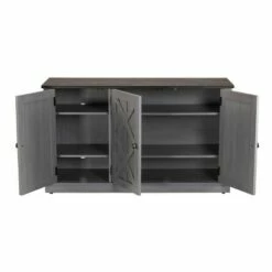48" TV Stand for TVs up to 55" Gray - Home Essentials -Cheap TV Stands Store unnamed file 5467