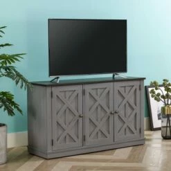 48" TV Stand for TVs up to 55" Gray - Home Essentials -Cheap TV Stands Store unnamed file 5470