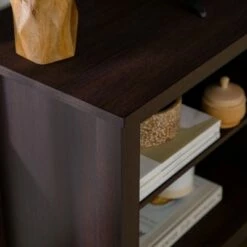 Ackerman Modern Open Storage with Electric Fireplace TV Stand for TVs up to 80" - Saracina Home Brushed White -Cheap TV Stands Store unnamed file 549