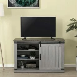 47" TV Stand for TVs up to 55" Gray - Home Essentials 17 47" TV Stand for TVs up to 55" Gray - Home Essentials -Cheap TV Stands Store unnamed file 5552