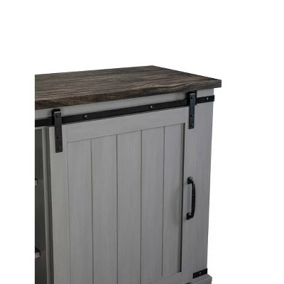 47" TV Stand for TVs up to 55" Gray - Home Essentials 10 47" TV Stand for TVs up to 55" Gray - Home Essentials - Image 8