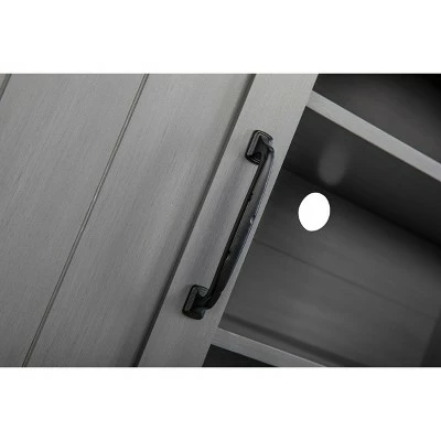 47" TV Stand for TVs up to 55" Gray - Home Essentials 11 47" TV Stand for TVs up to 55" Gray - Home Essentials - Image 9