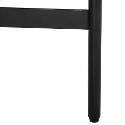 Pedro Stone Gloss TV Stand for TVs up to 55" Walnut/White/Black - Safavieh 12 Pedro Stone Gloss TV Stand for TVs up to 55" Walnut/White/Black - Safavieh - Image 10