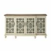 Remak 4 Door Media Credenza TV Stand for TVs up to 76" Ivory - Treasure Trove Accents -Cheap TV Stands Store unnamed file 5591