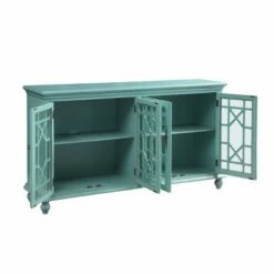 Martindale 4 Door TV Stand for TVs up to 74" - Treasure Trove Accents Deville Metallic -Cheap TV Stands Store unnamed file 5627