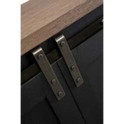 Sliding Doors TV Stand for TVs up to 60" Charcoal - Home Essentials -Cheap TV Stands Store unnamed file 5669