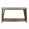 52" Brookside Console Media Table Concrete Coated Top and Wood Light Gray/Brown - Alaterre Furniture -Cheap TV Stands Store unnamed file 5705