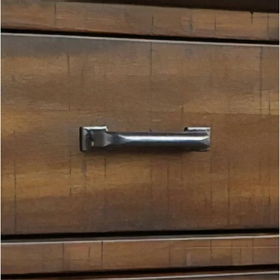 Nicky Media Console - Abbyson Living Brown 4 Nicky Media Console - Abbyson Living Brown - Image 2