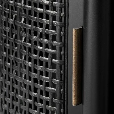 Threshold Designed W/Studio McGee Portola Hills Caned Door TV Stand for TVs up to 60" - Threshold™ designed with Studio McGee Natural 6 Threshold Designed W/Studio McGee Portola Hills Caned Door TV Stand for TVs up to 60" - Threshold™ designed with Studio McGee Natural - Image 4