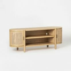 Threshold Designed W/Studio McGee Portola Hills Caned Door TV Stand for TVs up to 60" - Threshold™ designed with Studio McGee Natural 24 Threshold Designed W/Studio McGee Portola Hills Caned Door TV Stand for TVs up to 60" - Threshold™ designed with Studio McGee Natural -Cheap TV Stands Store unnamed file 5832